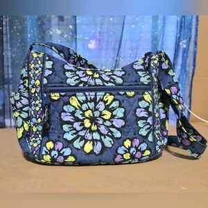 Vera Bradley Floral Blue Shoulder Bag
